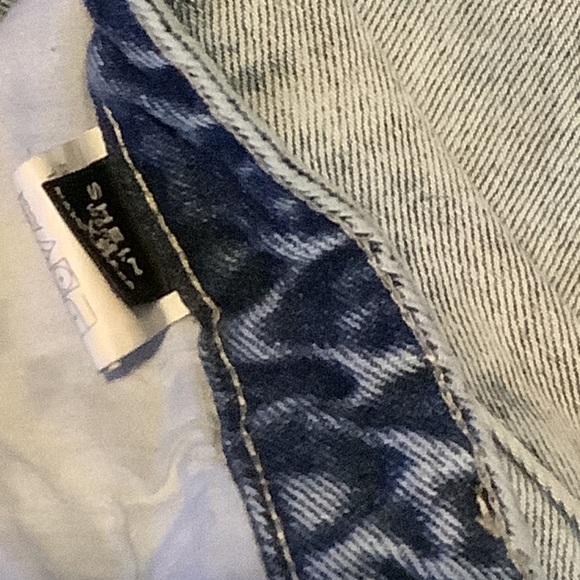 Shein high waisted butterfly design jeans size 25 - Picture 6 of 6